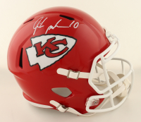 Isiah Pacheco Signed Chiefs Full-Size Speed Helmet (Beckett) at PristineAuction.com