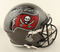Mike Alstott Signed Buccaneers Full-Size Speed Helmet (JSA) at PristineAuction.com