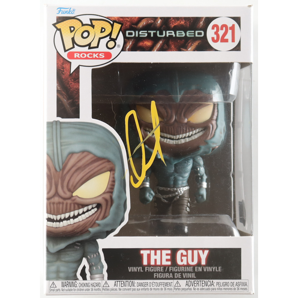 David Draiman Signed "Disturbed" #321 The Guy Funko Pop! Vinyl Figure (Beckett) at PristineAuction.com