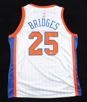 Mikal Bridges Signed Knicks Nike Authentic Jersey (PSA) at PristineAuction.com