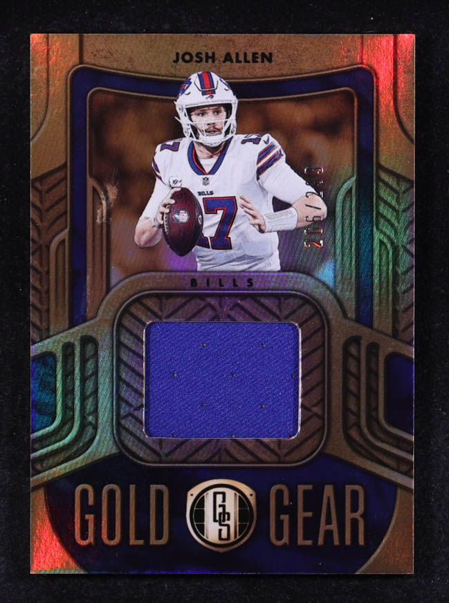 Josh Allen 2022 Panini Gold Standard Gold Gear #13 #266/299 at PristineAuction.com Josh Allen 2022 Panini Gold Standard Gold Gear #13 #266/299 at PristineAuction.com