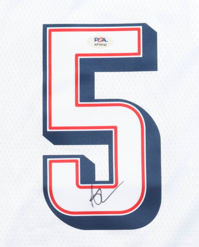 Anthony Edwards Signed Team USA Nike Authentic Jersey (PSA) at PristineAuction.com Anthony Edwards Signed Team USA Nike Authentic Jersey (PSA) at PristineAuction.com