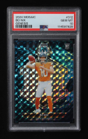 Bo Nix 2024 Panini Mosaic Mosaic Genesis #312 RC (PSA 10) at PristineAuction.com