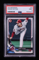Shohei Ohtani 2018 Bowman #49 RC (PSA 9) at PristineAuction.com
