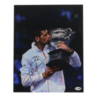 Novak Djokovic Signed 11x14 Photo (JSA) at PristineAuction.com
