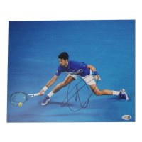 Novak Djokovic Signed 11x14 Photo (JSA) at PristineAuction.com