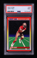 Jerry Rice 1990 Score #556 RM (PSA 9) at PristineAuction.com