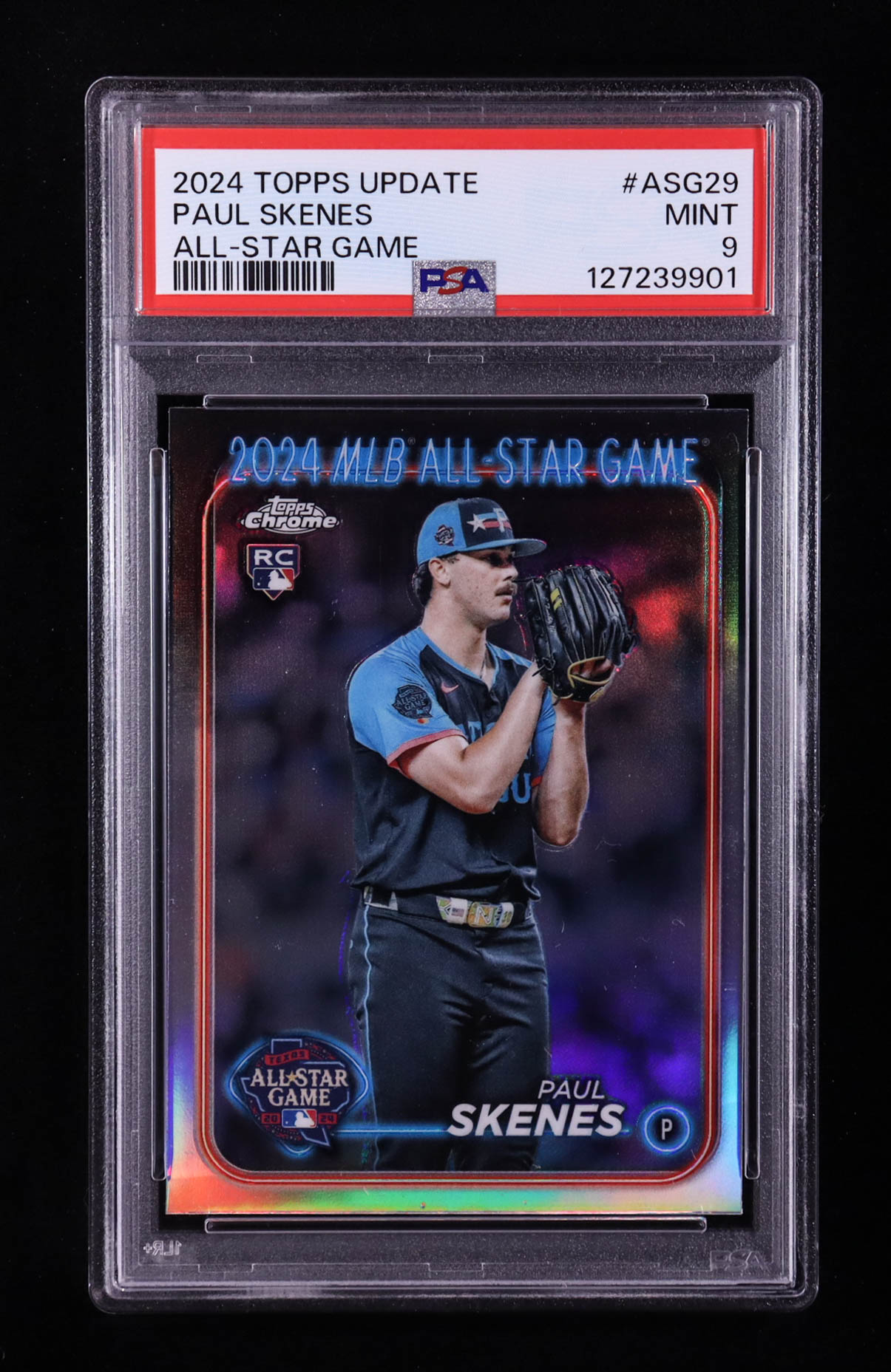 Paul Skenes 2024 Topps Update '24 All-Star Game #ASG29 RC (PSA 9) at PristineAuction.com Paul Skenes 2024 Topps Update '24 All-Star Game #ASG29 RC (PSA 9) at PristineAuction.com