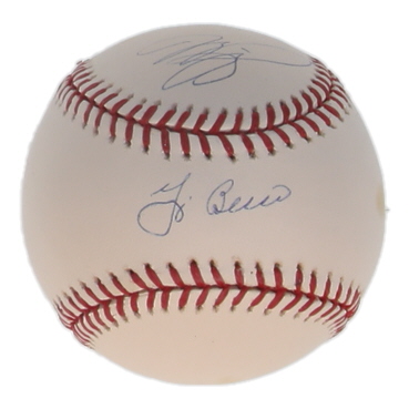 Yogi Berra & Mike Piazza Signed OML Baseball (PSA & MLB) at PristineAuction.com Yogi Berra & Mike Piazza Signed OML Baseball (PSA & MLB) at PristineAuction.com