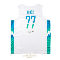 Luka Doncic Signed LE Slovenia National Team Nike Authentic Jersey (Panini) at PristineAuction.com