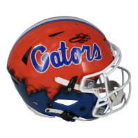 Emmitt Smith Signed Florida Gators Full-Size Authentic On-Field "Drip" Alternate Speedflex Helmet (Beckett) at PristineAuction.com