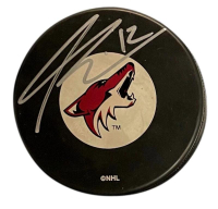 Paul Bissonnette Signed Coyotes Logo Puck (Beckett) at PristineAuction.com