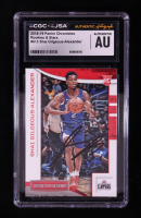 Shai Gilgeous-Alexander Signed 2018-19 Panini Chronicles #613 RC / Rookies and Stars (CGC) at PristineAuction.com