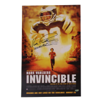 Vince Papale Signed "Invincible" 11x17 Movie Poster Inscribed "Invincible" (Schwartz) at PristineAuction.com