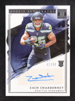Zach Charbonnet 2023 Panini Impeccable Rookie Autographs #RAZC RC #82/99 at PristineAuction.com