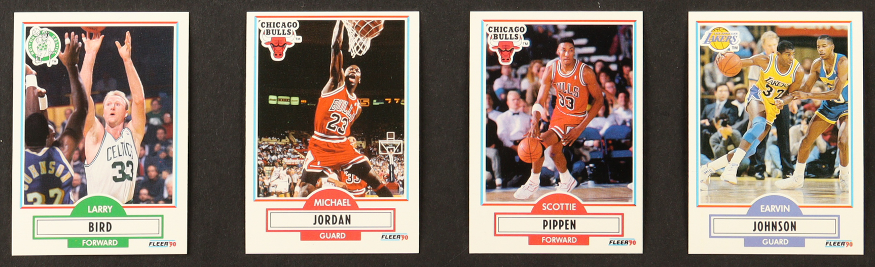 1990-1991 Fleer Basketball Complete Set of (198) Cards Including Michael Jordan #26, Magic Johnson #93, Larry Bird #8, Scottie Pippen #30 at PristineAuction.com 1990-1991 Fleer Basketball Complete Set of (198) Cards Including Michael Jordan #26, Magic Johnson #93, Larry Bird #8, Scottie Pippen #30 at PristineAuction.com
