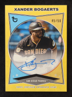 Xander Bogaerts 2023 Topps Brooklyn Collection Autographs Gold #ACXB #45/50 at PristineAuction.com