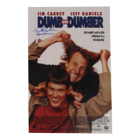 Mike Starr Signed "Dumb and Dumber" 11x17 Movie Poster Inscribed "Gasman" (Schwartz) at PristineAuction.com