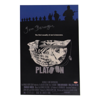Tom Berenger Signed "Platoon" 11x17 Movie Poster (Schwartz) at PristineAuction.com
