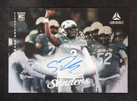 Shedeur Sanders 2025 Panini Luminance Autographs #176 #28/100 RC at PristineAuction.com