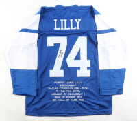 Bob Lilly Signed Career Highlight Stat Jersey Inscribed "HOF 80" (JSA) at PristineAuction.com