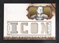 Jackie Gleason 2008 Americana Celebrity Cuts Hollywood Icons Material Quad Die Cut Icon #JG2 #11/25 at PristineAuction.com
