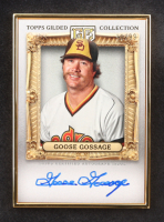 Goose Gossage 2024 Topps Gilded Collection Gold Framed Hall of Famers Autographs #HAFAGG #90/99 at PristineAuction.com