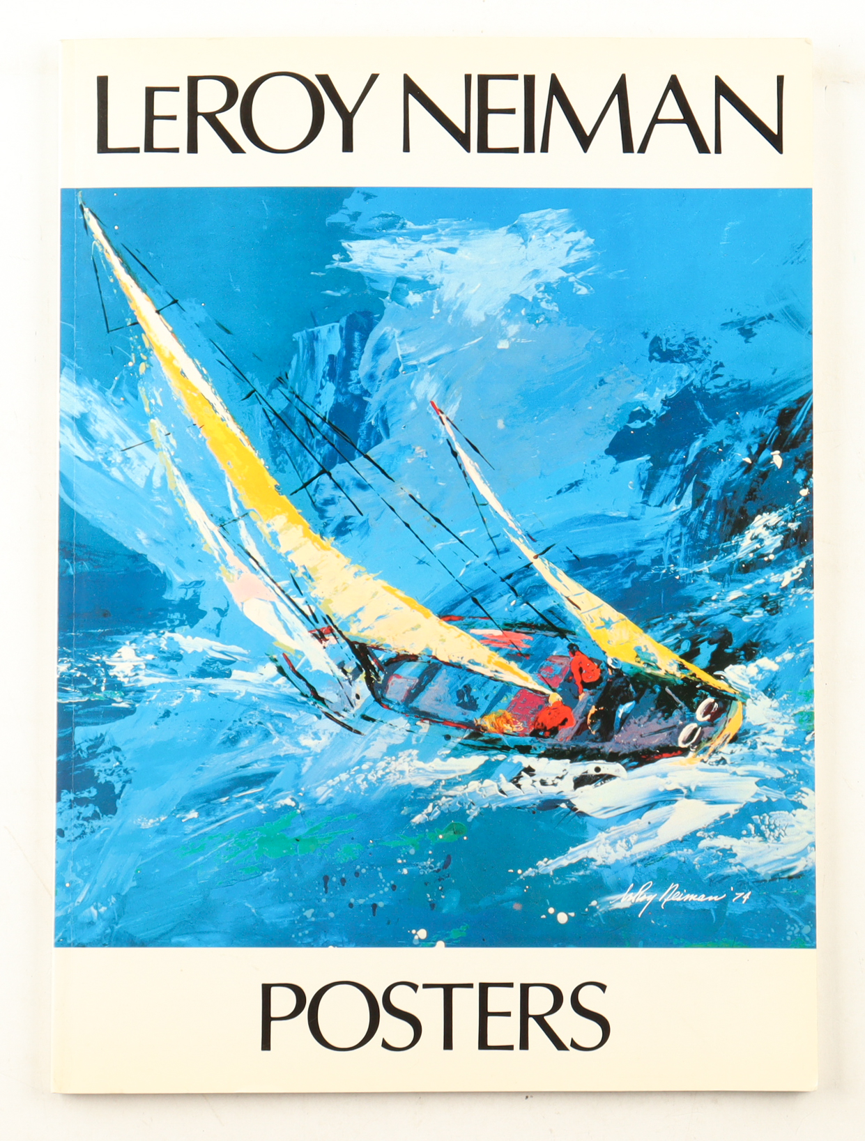 LeRoy Neiman Signed LE Vintage 1980 Poster Book (PSA) at PristineAuction.com LeRoy Neiman Signed LE Vintage 1980 Poster Book (PSA) at PristineAuction.com