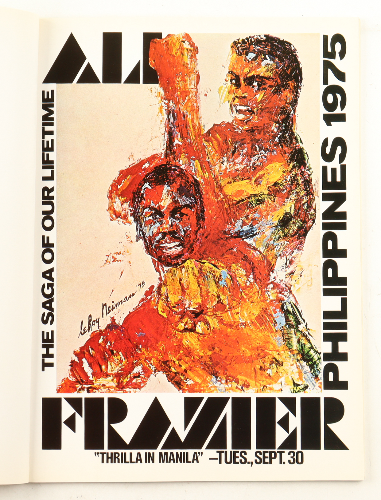 LeRoy Neiman Signed LE Vintage 1980 Poster Book (PSA) at PristineAuction.com LeRoy Neiman Signed LE Vintage 1980 Poster Book (PSA) at PristineAuction.com