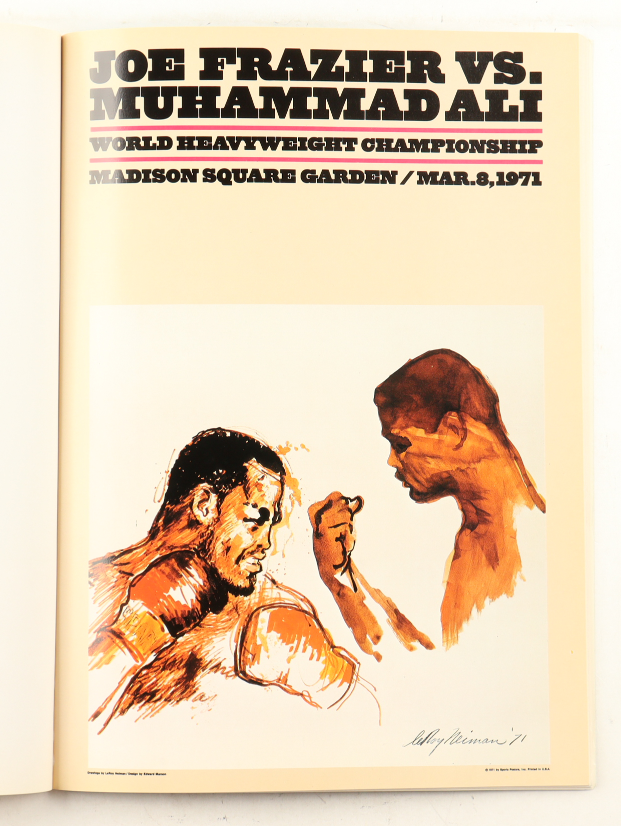 LeRoy Neiman Signed LE Vintage 1980 Poster Book (PSA) at PristineAuction.com LeRoy Neiman Signed LE Vintage 1980 Poster Book (PSA) at PristineAuction.com