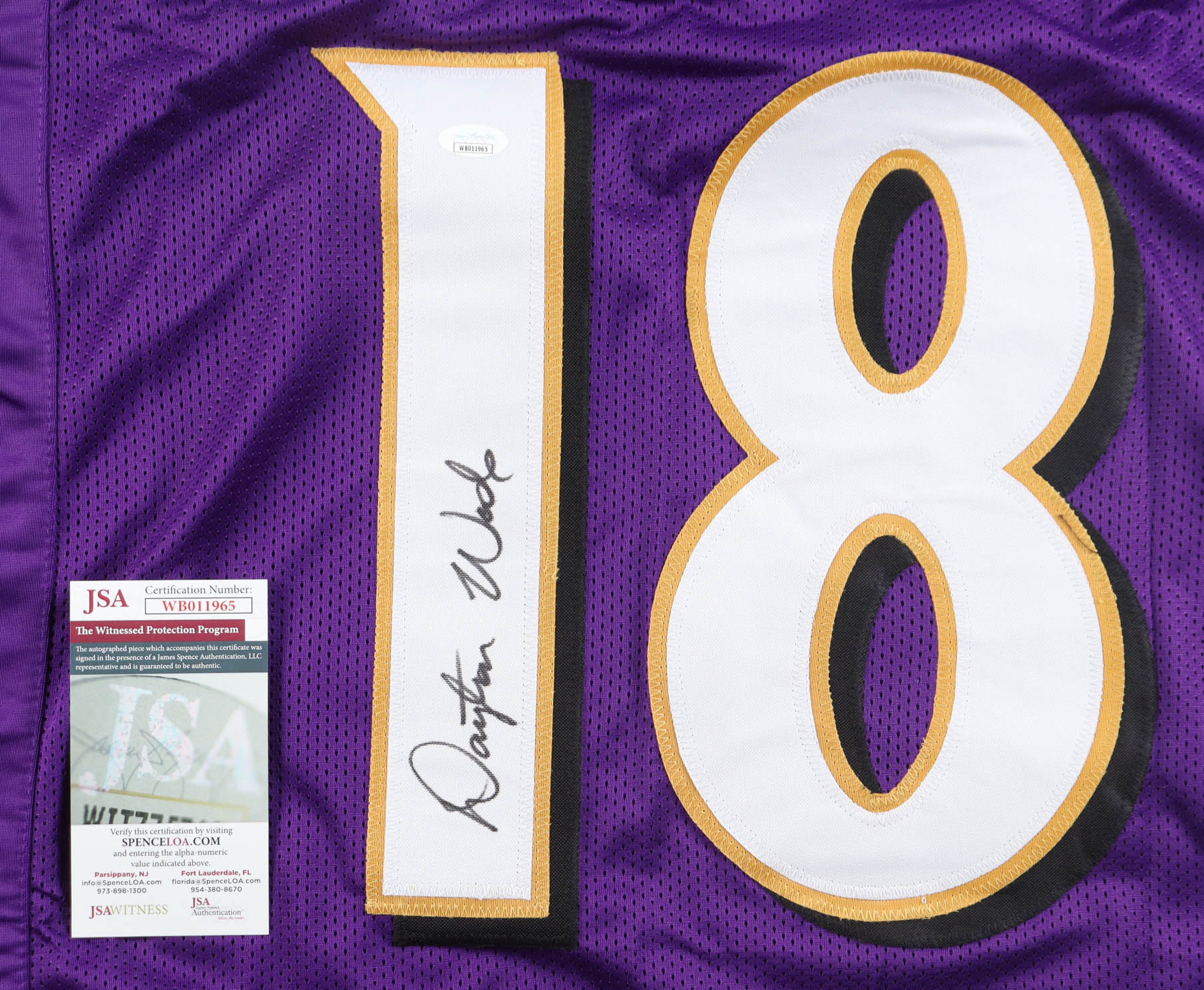 Dayton Wade Signed Jersey (JSA) at PristineAuction.com Dayton Wade Signed Jersey (JSA) at PristineAuction.com