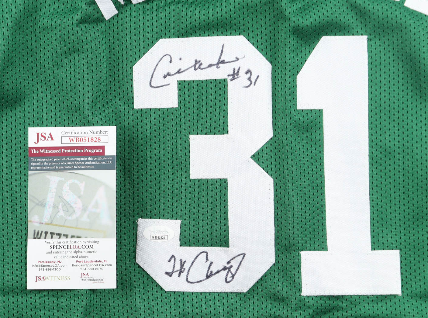 Cedric Maxwell Signed Jersey Inscribed "2x Champ" (JSA) at PristineAuction.com Cedric Maxwell Signed Jersey Inscribed "2x Champ" (JSA) at PristineAuction.com