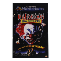 Suzanne Snyder Signed "Killer Klowns from Outer Space" 11x17 Movie Poster Inscribed "Debbie" (Schwartz) at PristineAuction.com