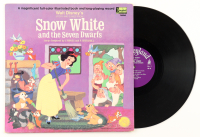 1969 Walt Disney's "Snow White & The Seven Dwarfs" Vintage Vinyl LP Album with Record at PristineAuction.com