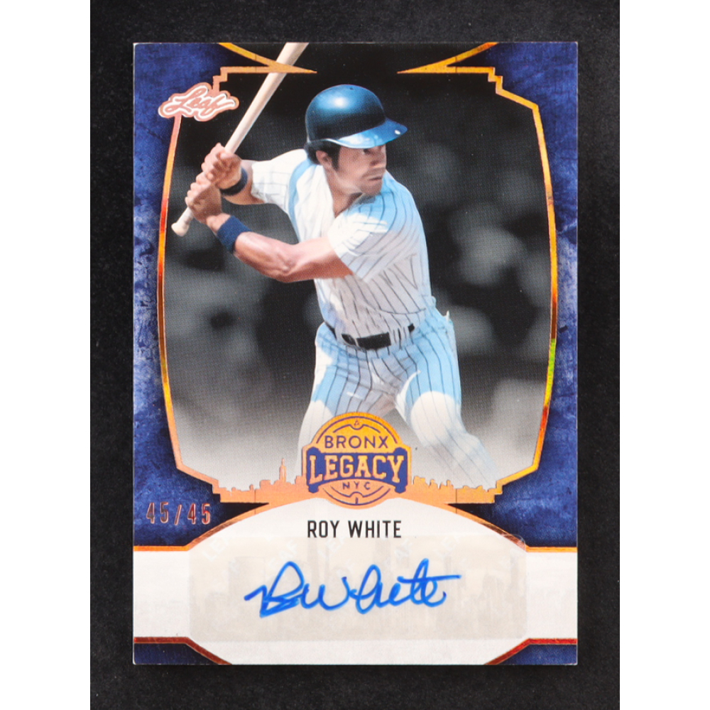 Roy White 2024 Leaf A Bronx Legacy Autographs Bronze #BARW1 #45/45 at PristineAuction.com