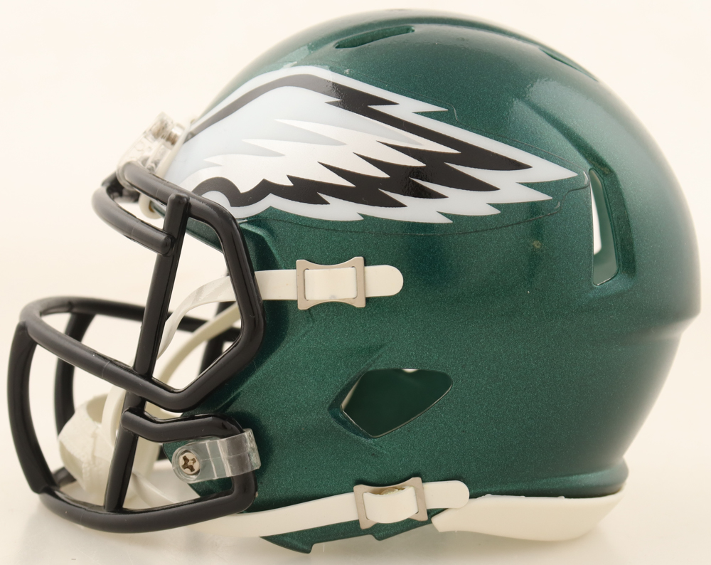 Jason Peters Signed Eagles Speed Mini Helmet (Beckett) at PristineAuction.com Jason Peters Signed Eagles Speed Mini Helmet (Beckett) at PristineAuction.com