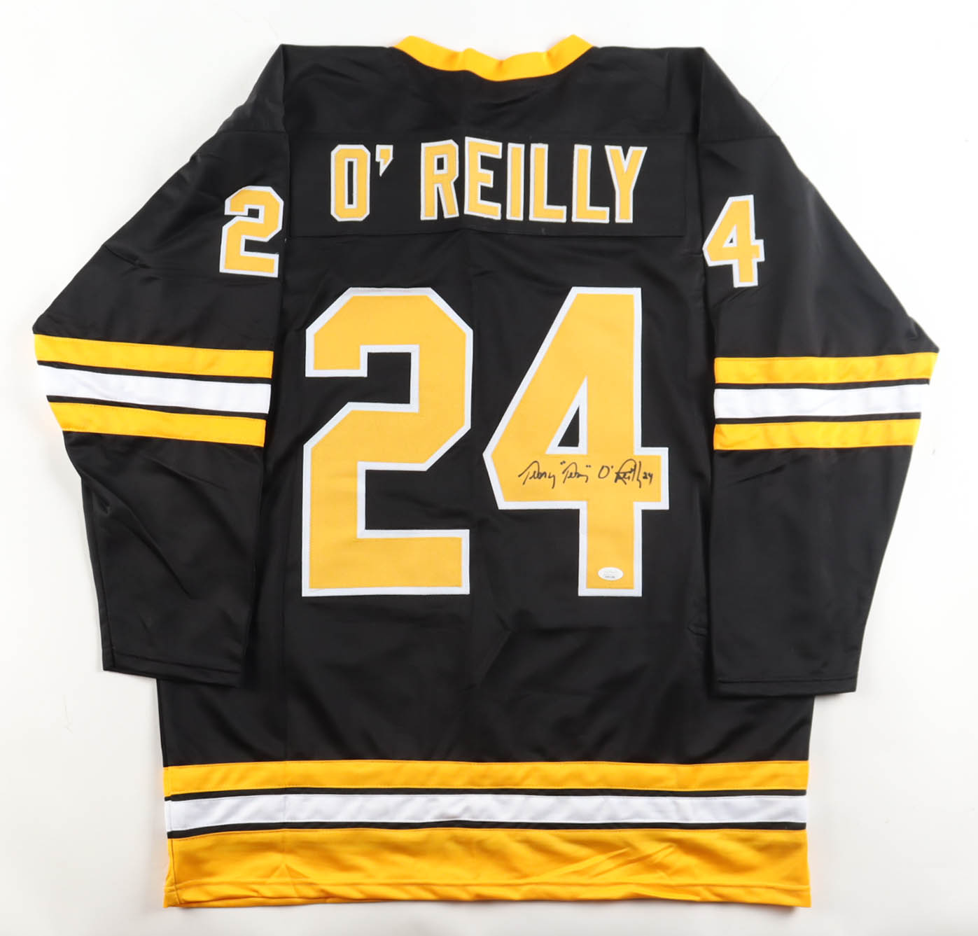 Terry "Taz" O'Reilly Signed Jersey (JSA) at PristineAuction.com Terry "Taz" O'Reilly Signed Jersey (JSA) at PristineAuction.com