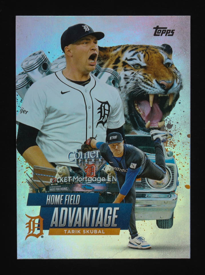 Tarik Skubal 2025 Topps Home Field Advantage #HA46 at PristineAuction.com Tarik Skubal 2025 Topps Home Field Advantage #HA46 at PristineAuction.com