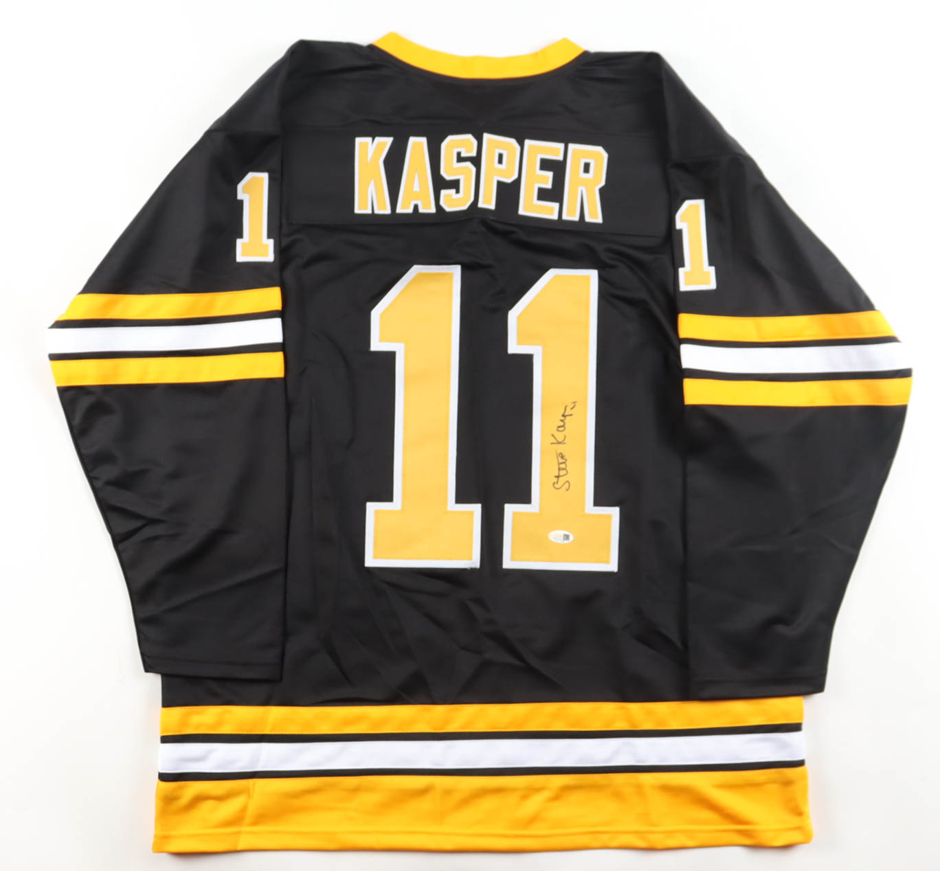 Steve Kasper Signed Jersey (JSA) at PristineAuction.com Steve Kasper Signed Jersey (JSA) at PristineAuction.com