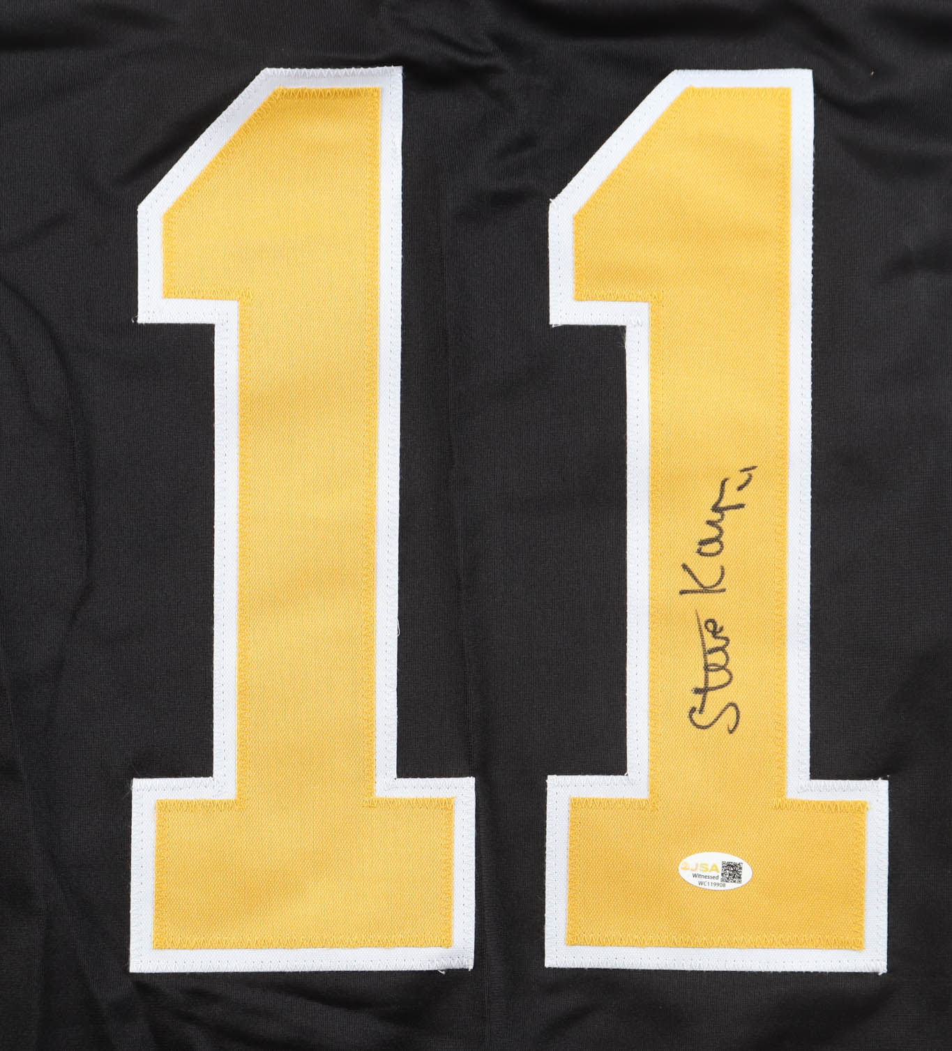 Steve Kasper Signed Jersey (JSA) at PristineAuction.com Steve Kasper Signed Jersey (JSA) at PristineAuction.com