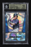 Charlie Condon 2024 Leaf Metal Special Release Rookie Silver Lava Blue Foil Proofs #RS02 RC (BGS 10) at PristineAuction.com