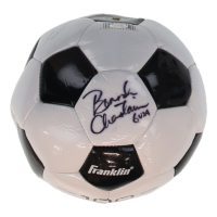 Brandi Chastain Signed Franklin Soccer Ball Inscribed "6 USA" (Schwartz) at PristineAuction.com