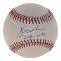Kerry Wood Signed OML Baseball Inscribed "20K 5-6-98" (Schwartz) at PristineAuction.com