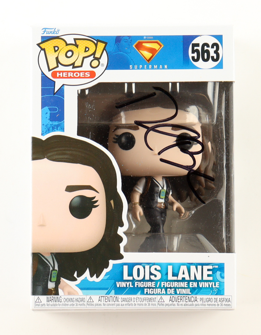 Rachel Brosnahan Signed "Superman" #563 Lois Lane Funko Pop! Vinyl Figure (AutographCOA) at PristineAuction.com Rachel Brosnahan Signed "Superman" #563 Lois Lane Funko Pop! Vinyl Figure (AutographCOA) at PristineAuction.com