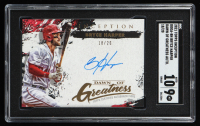 Bryce Harper 2021 Topps Inception Dawn of Greatness Autograph #DOGABH #18/20 (SGC 9 | Auto 10) at PristineAuction.com