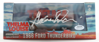 Geena Davis Signed LE 2022 "Thelma & Louise" 1966 Ford Thunderbird| 1:43 Diecast Car (Schwartz) at PristineAuction.com