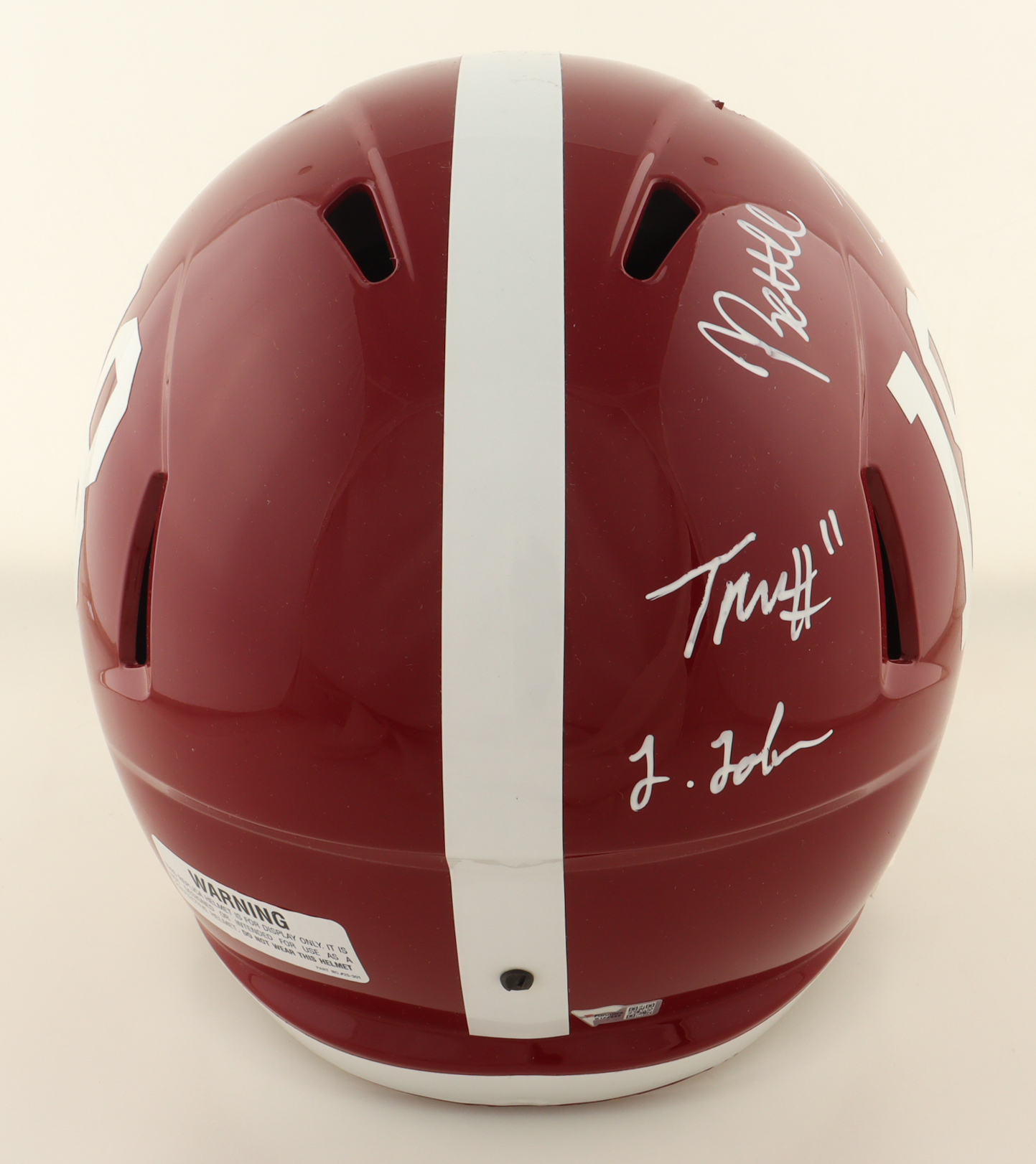 "2020 National Champions" Alabama Crimson Tide Full-Size Speed Helmet Signed By (6) With Bryce Young, Jordan Battle, JoJo Earle, Josh Jobe (Fanatics) at PristineAuction.com "2020 National Champions" Alabama Crimson Tide Full-Size Speed Helmet Signed By (6) With Bryce Young, Jordan Battle, JoJo Earle, Josh Jobe (Fanatics) at PristineAuction.com