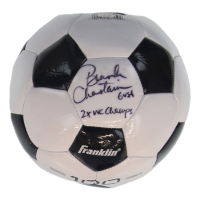 Brandi Chastain Signed Franklin Soccer Ball Inscribed "2x WC Champs" (Schwartz) at PristineAuction.com