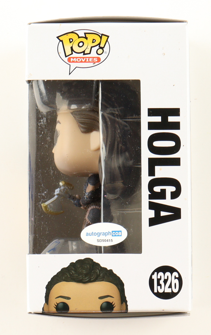 Michelle Rodriguez Signed "Dungeons & Dragons" #1326 Holga Funko Pop! Vinyl Figure (AutographCOA) at PristineAuction.com Michelle Rodriguez Signed "Dungeons & Dragons" #1326 Holga Funko Pop! Vinyl Figure (AutographCOA) at PristineAuction.com