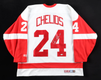 Chris Chelios Signed Red Wings CCM Authentic Jersey (JSA) at PristineAuction.com